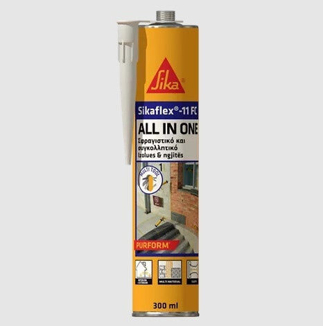Sika 11 Fc+ Polyurethan Σιλικόνη Σφραγιστική Καφέ 300ml 12 Stück