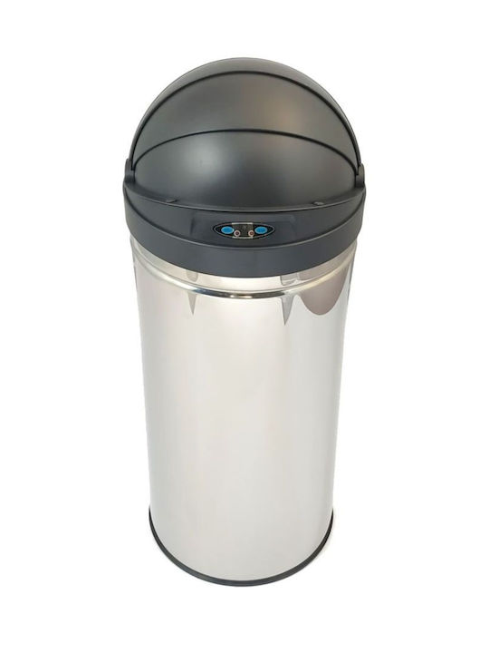 MRShome Mülleimer Aus Inox Silber 42l