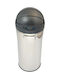 MRShome Mülleimer Aus Inox Silber 42l