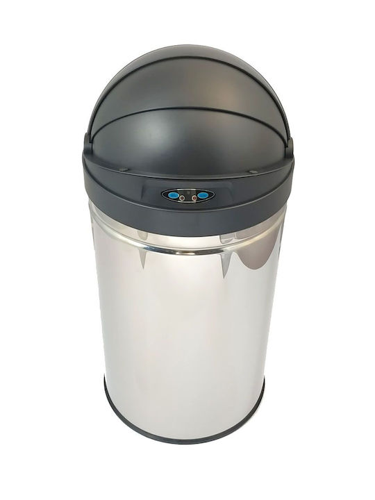 MRShome Mülleimer aus Inox Silber 30lt