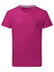 SG Herren Werbebekleidung Kurzärmeliges T-Shirt Dunkel Rosa