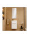 MRShome Wandspiegel mit Silbernem Rahmen 100x40cm