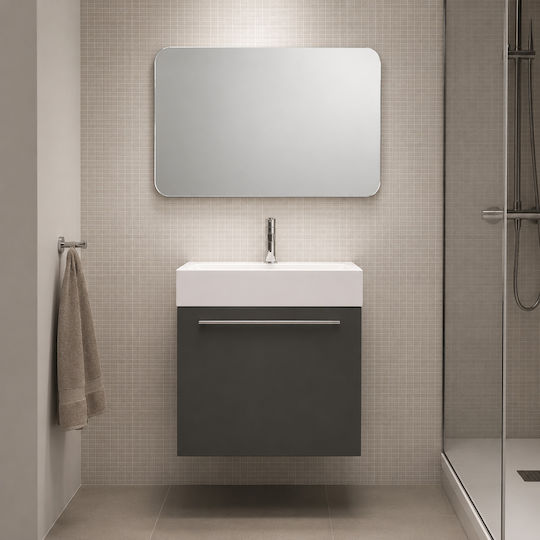 MRShome MRS4601002 Καθρέπτης Ορθογώνιος 60x90cm