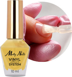 Molly Lac Base Coat for Simple Nail Polishes 10ml Base & Care 2-in-1 Vinyl Effect System Molly Lac Base Coat for Simple Nail Polishes 10ml Base & Care 2-in-1 Vinyl Effect System
