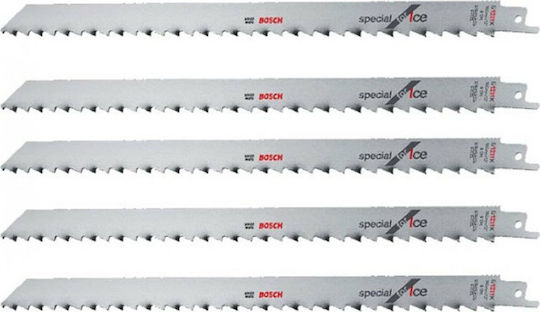 Bosch S1211k Jig Saw Blades Special Ice 300mm 5 Pieces