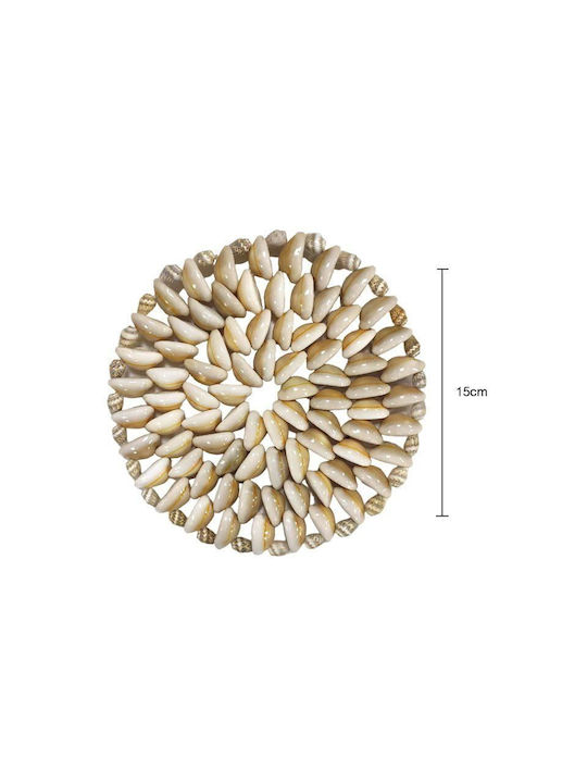 Decorative Seashell Coaster 15cm