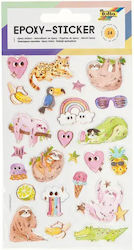 Folia Stickers 24 Pieces