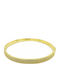 Mertzios.gr Women's Silver Handcuff Bracelet with Zircon