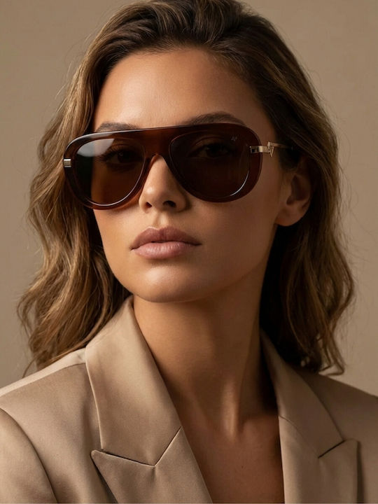 AV Sunglasses Alexia Unisex Sunglasses with Bro...