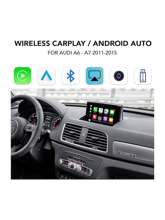 Digital IQ Car Audio System for Audi A6 2011-2015 Bluetooth USB AUX WiFi GPS Apple CarPlay Android Auto
