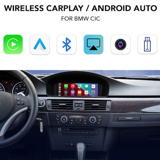 Digital IQ Автомобилна Аудио Система за BMW E90 / E91 / E92 / E60 / F01 (Bluetooth/USB/WiFi/GPS/Apple CarPlay/Android Auto) с Touch Screen 10.2"