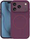 Cherry Silikon Umschlag Rückseite Burgundisch (iPhone 17 Pro Max)
