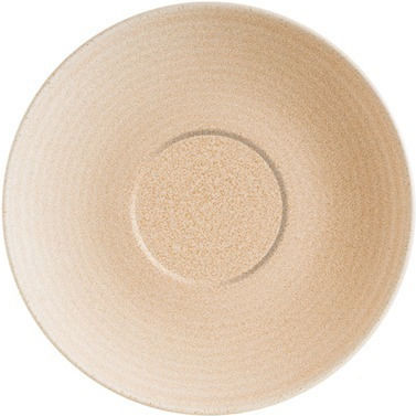 Ready Πιάτο Ρηχό Μπεζ με Διάμετρο 16cm