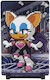 Sonic Hedgehog Modern Figgyz Dekorative Magnete Sammlerstück Rouge Fledermaus 11 Cm