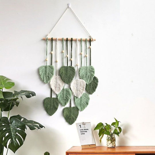 Macrame Hängendes Wanddekoration aus Stoff 90cm