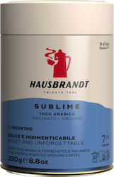 Кафе Еспресо Hausbrandt Sublime Moka 250g Смлян