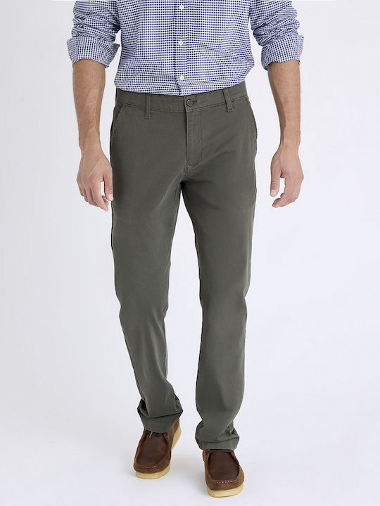 Men's Jeans Pants with Slim Straight Fit Khaki