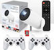 AK-300 Max Mini Proiector 3D LCD HD Lampă LED cu Wi-Fi și Difuzoare Încorporate CDB-42