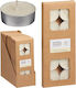 Set 10 Teelichter Weiß Aromatisch Fresh Cotton