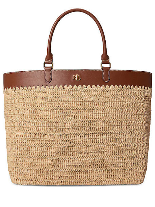Lauren Дамска Тоут Чанта Бежова