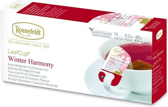 Ronnefeldt Blattbecher Winter Harmony Früchtetee 15x3,2g