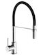 Sanitec Flex Silver Kitchen Counter Faucet
