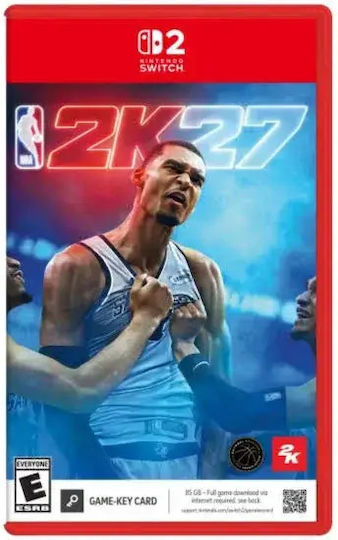 NBA 2K27 Game-Key Card Nintendo Switch 2 Game Pre-order
