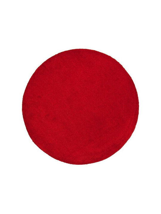 Viokarpet Round Rug Round Red Φ67cm
