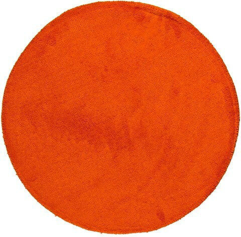 Viokarpet Round Rug Round Orange Φ67cm