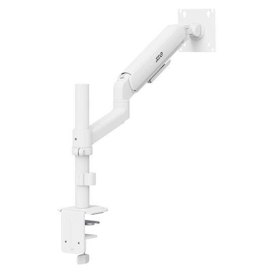 Ergo Office ER-691 Computer Monitor Ständer bis 32" mit Verlängerungsarm Weiß
