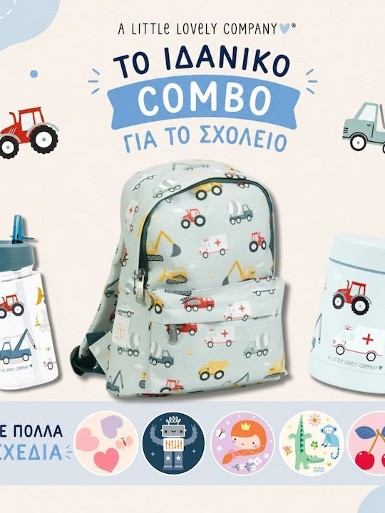 A Little Lovely Company Παιδικό Παγούρι Από Tri...