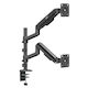 Ergo Office ER-692 Desk Mount for 2 Monitors up to 32" with Arm