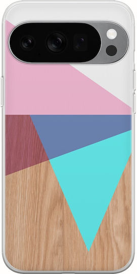 Solid Wood Case Google Pixel 10 Pro XL Flexible TPU Transparent Silicone