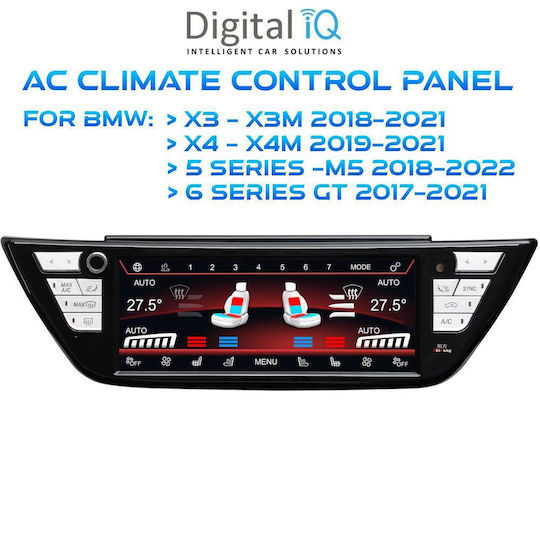 Digital IQ Ηχοσύστημα Αυτοκινήτου για BMW X3 / X4 / X3 (G01) / X4 (G02) / Σειρά 5 (G30) / Σειρά 6 (G32) 2017-2022 (Bluetooth/USB/WiFi/GPS/CD) με Οθόνη Αφής 8.8"