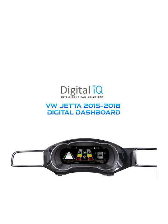 Digital IQ Car Audio System for Volkswagen Jetta 2015-2018 (Bluetooth/USB/WiFi/GPS) with 10.25" Touch Screen