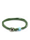 Βραχιόλι "irmelia Knot Single Loop" Χακί