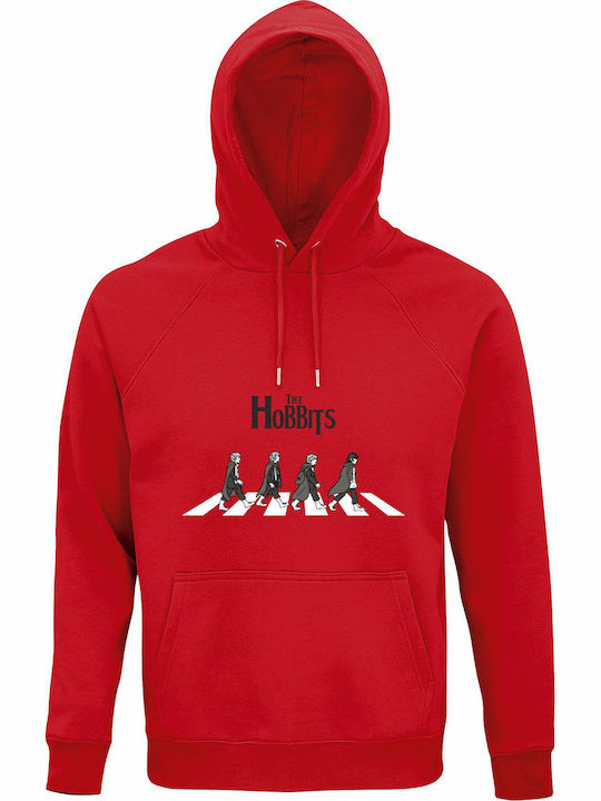 Bio-Kapuzenpulli Unisex Hobbits On Abbey Road L...