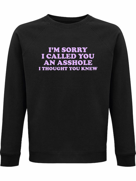 Sweatshirt Organic Unisex " I'm Sorry I Called ...