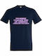 T-shirt Unisex " I'm Sorry I Called You An Asshole I Thought You Knew Funny Quote " French Navy