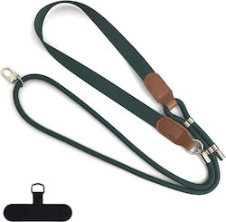 Techsuit Urbanloop Tln4g Neck Crossbody Wear Phone Cases 100cm-140cm Length Adjustmen Nylon + Pu Dark Green