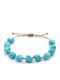 Armband Aegean Pebbles Dunkel Beige