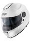 Givi X26 Square white Κράνος Μηχανής Flip-Up ECE 22.06 με Pinlock και Sunvisor