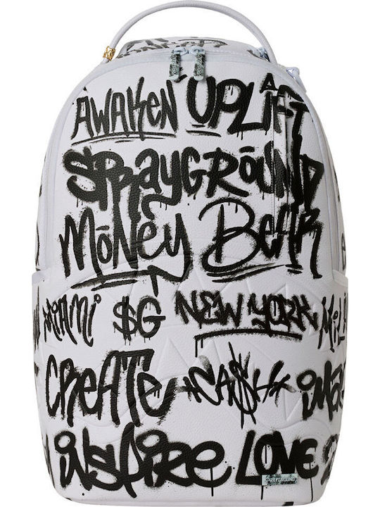 Sprayground Ученическа Раница с Джоб за Бутилка Think On It 29 x 15 x 45см
