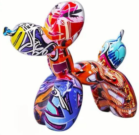 Figurină Decorativă Câine Din Polirosină 22x8.5x18cm