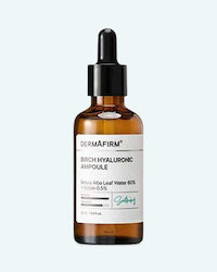 Dermafirm Birch Hyal Feuchtigkeitsspendendes Ampulle Serum Für Gesicht Mit Hyaluronsäure 50ml