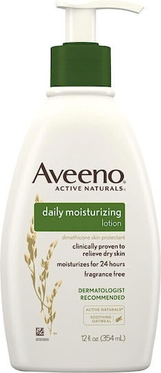 Aveeno Daily Cremă de Corp Hidratantă pentru Piele Uscată și Sensibilă 354ml
