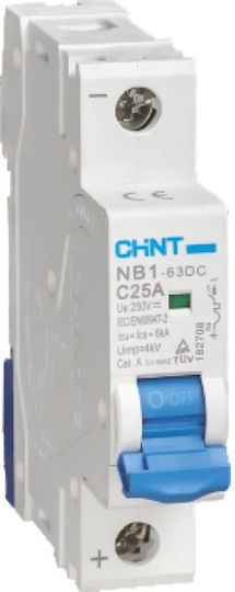 Chint Nb1dc-4p-c25-1000v – Automatischer Leistungsschalter Dc 4p 25a 1000v 6ka C-Kurve