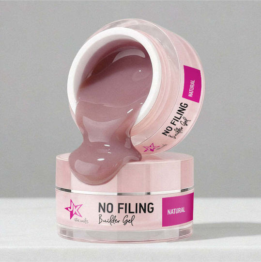 JK Star Nails Constructor Gel Unghii No Filing Natural 15gr