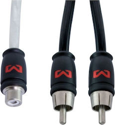 Ampire Cablu 2x RCA De Sex Masculin - RCA De Sex Feminin 0.3m X30S