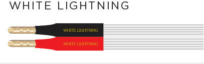 Nordost White Lightning Leif Серия Високоговорителен Кабел Банан 2.0м